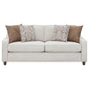 Christine Upholstered Sloped Arm Sofa Beige — product view 3