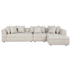 Amara 3-Piece Upholstered Sectional Sofa — product view 3