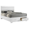 Felicity Queen Storage Bed White High Gloss — product view 3