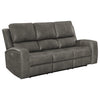 Brickston Triple Power Reclining Sofa Charcoal — product view 3