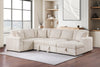 Devonshire Sleeper Sectional Sofa Storage Chaise Camel — product view 3