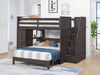 Dock48 Multifunction Full/Full Bunk Bed — Weathered Espresso