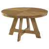Danvers 5-piece Dining Table Set Brown Oak and Latte — product view 3