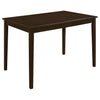 Guillen 5-piece Rectangular Dining Table Set Cappuccino — product view 3