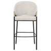Chadwick Fabric Upholstered Bar Chair Beige (Set of 2) — product view 3