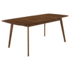 Redbridge 7-piece Rectangular Dining Set Natural Walnut — product view 3