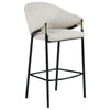 Chadwick Fabric Upholstered Bar Chair Beige (Set of 2) — product view 3