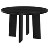 Strouse 5-piece Dining Set Wheat and Black — product view 3