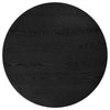 Hamlyn 47-inch Round Wood Dining Room Table Black — product view 3