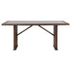 Sherwood 72-inch Rectangular Dining Table Brown — product view 3