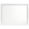 Barzini Dresser Mirror White — product view 3