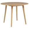 Andrews 5-piece Round Counter Dining Set Light Ash and White — product view 3