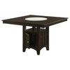 Gabriel 52-inch Counter Height Dining Table Cappuccino — product view 3