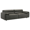Buxton 2-piece Leather Upholstered Sofa Set Graphite — product view 3