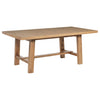 Middleton 6-piece Extension Leaf Dining Set Brown and Beige — product view 3