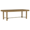 Arini 5-piece Extension Leaf Dining Table Set Sand Wash — product view 3