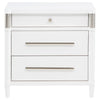 Gracemont 3-drawer Bedroom Nightstand Bedside Table White — product view 3