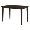 Gomez 5-piece Rectangular Dining Table Set Cappuccino — product view 3