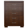 Jessica 5-drawer Bedroom Chest Cappuccino — product view 3