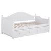 Julie Ann Wood Twin Daybed with Trundle White — product view 3