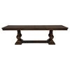 Ridgewell 9-piece Rectangular Trestle Dining Set Dark Oak — product view 4