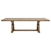 Brockway 104-inch Extension Leaf Dining Table Barley Brown — product view 4