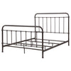 Livingston Metal Queen Open Frame Bed Dark Bronze — product view 4
