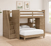 Dock48 Multifunction Full/Full Bunk Bed — Weathered Sand