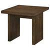 Decker Square Occasional Side End Table Walnut — product view 4