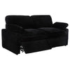 Collins Modular Power Loveseat Black — product view 4