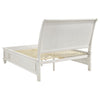 Sandy Beach Wood Queen Storage Panel Bed Cream White — product view 4