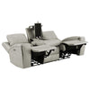 Brickston 3-piece Triple Power Reclining Sofa Set Grey — product view 4