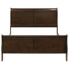 Louis Philippe Wood Queen Sleigh Bed Cappuccino — product view 4