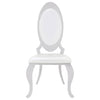 Antoine Upholstered Dining Chair Cream White (Set of 2) — product view 4