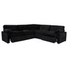 Collins 5-piece Modular Power Reclining Sectional Black — product view 4