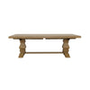 Florence 126-inch Extension Dining Table Rustic Honey — product view 4