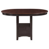 Lavon 5-piece Oval Counter Height Dining Set Light Chestnut — product view 4