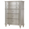 Evangeline 6-drawer Bedroom Chest Silver Oak — product view 4