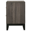 Watson 2-drawer Nightstand Grey Oak — product view 4