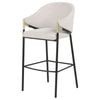 Chadwick Fabric Upholstered Bar Chair Beige (Set of 2) — product view 4