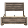 Kauffman Wood Queen Panel Bed Washed Taupe — product view 4
