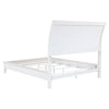 Bexhill 56-inch Upholstered Queen Panel Bed White — product view 4