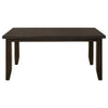 Dalila 5-piece Rectangular Dining Table Set Cappuccino — product view 4