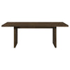 Decker 7-piece 82-inch Rectangular Dining Set Cream and Walnut — product view 4