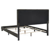 Mapes Upholstered Queen Panel Bed Charcoal — product view 4