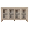 Solano Sliding Door Dining Sideboard Server Weathered Mango — product view 4