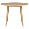 Andrews 5-piece Round Counter Dining Set Light Ash and White — product view 4