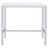 Natividad 5-piece Pub Height Bar Table Set White High Gloss — product view 4