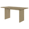 Decker 70-inch Rectangular Wood Counter Height Dining Table Natural Oak — product view 4