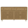 Arini 2-drawer Cane Door Dining Sideboard Server Sand Wash — product view 4